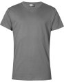 Heren T-shirt V Hals Promodoro Premium 3025 Staal Grijs